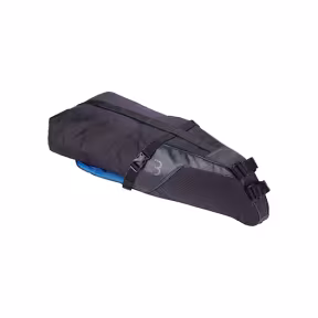 Nylon Saddle Bag 10L 60x Ø10-20cm 450g, Weatherproof