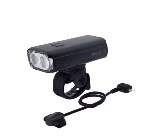 StrikeDuo 2000 Lumen, Battery-USB-C black 7 Modes including DayFlash, including Remote