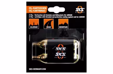 SKS cartucce CO2 2 x 16 g con filettatura