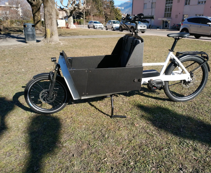 2023 Riese & Müller Transporter 65 Vario zu verkaufen Demo bike, Weiss