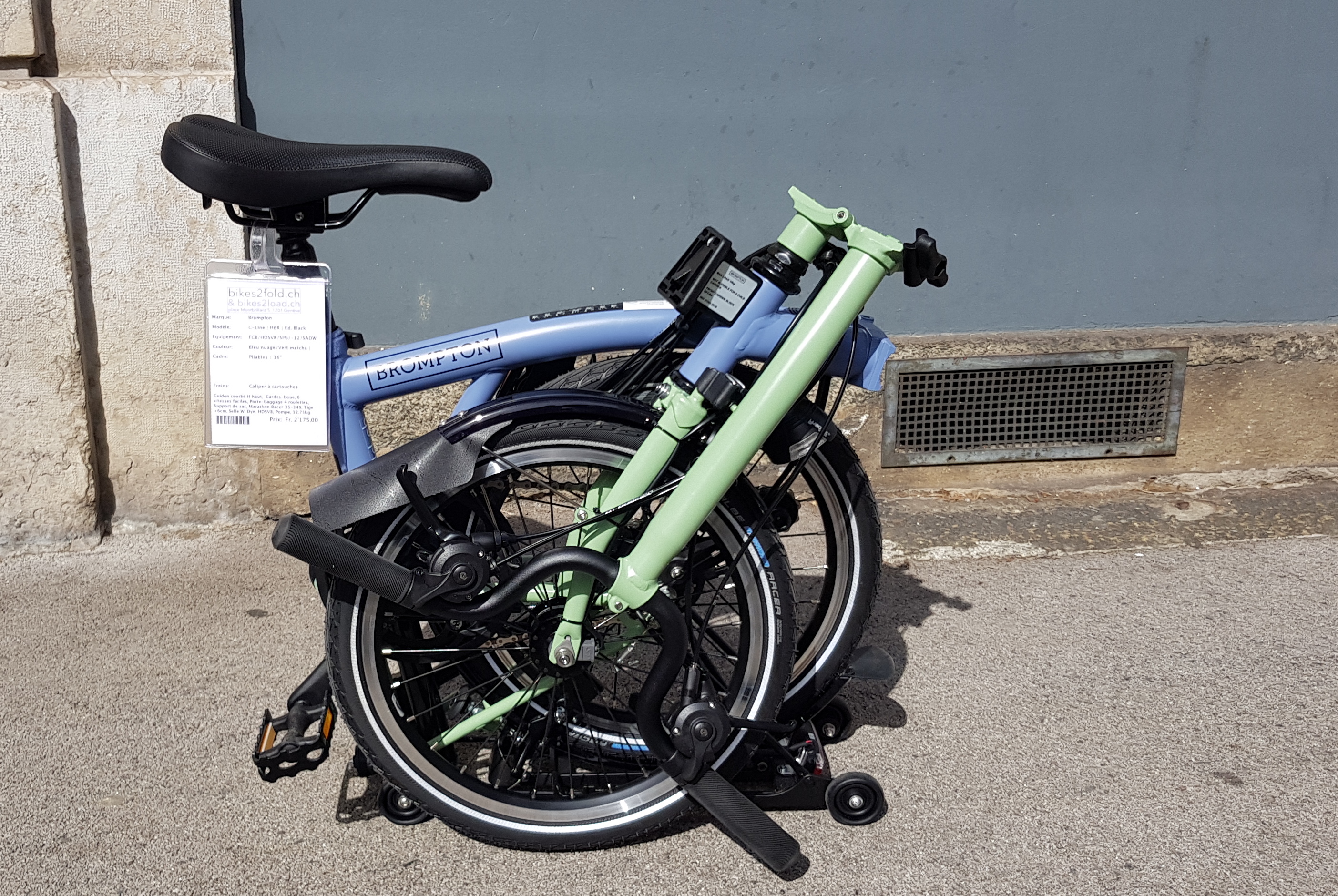 Brompton Folding Bike Brompton H6r 2023 Brompton C Line Explore