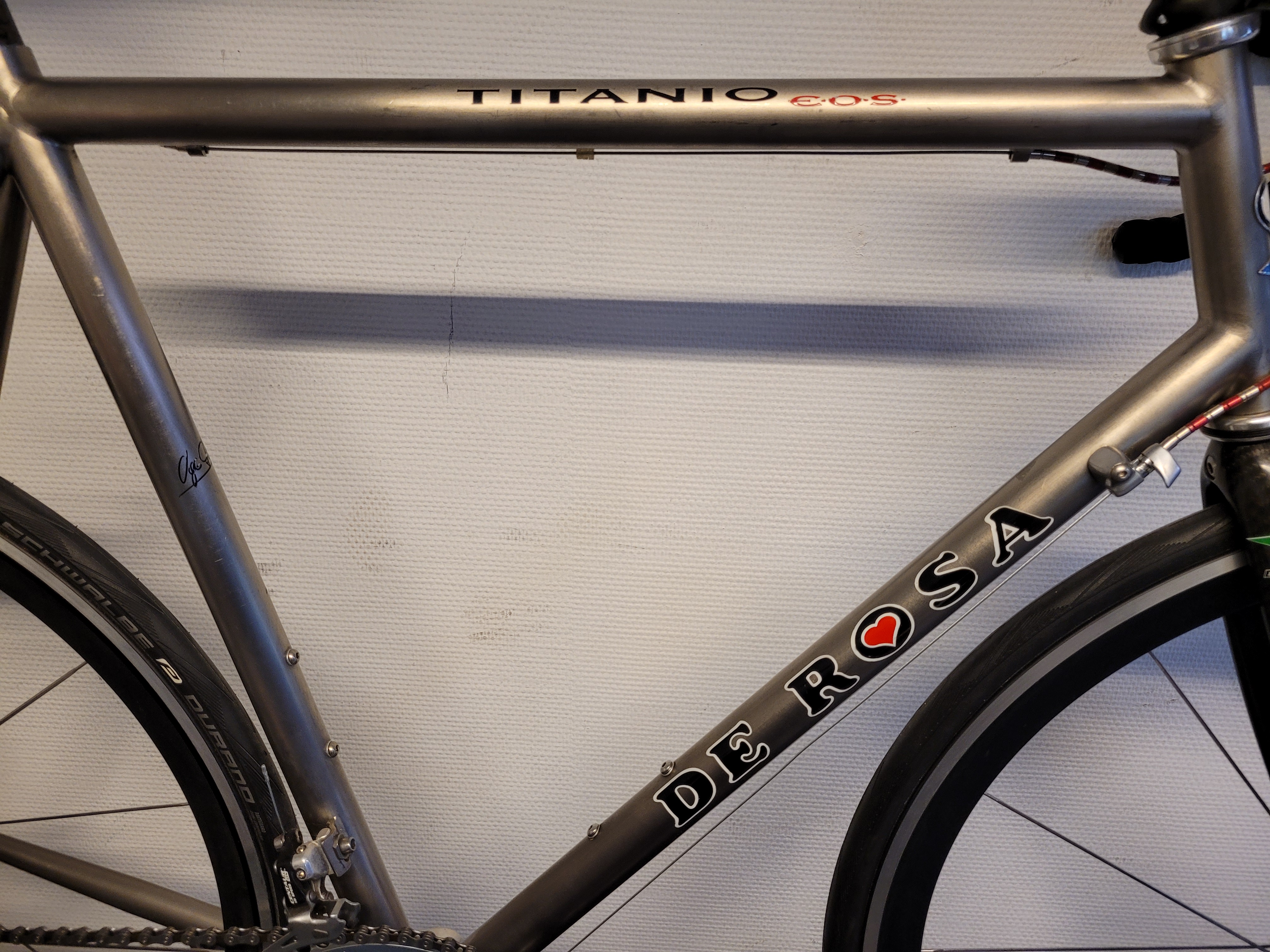 Telaio Titanio Telaio De Rosa Usato De Rosa Anima Bici Corsa