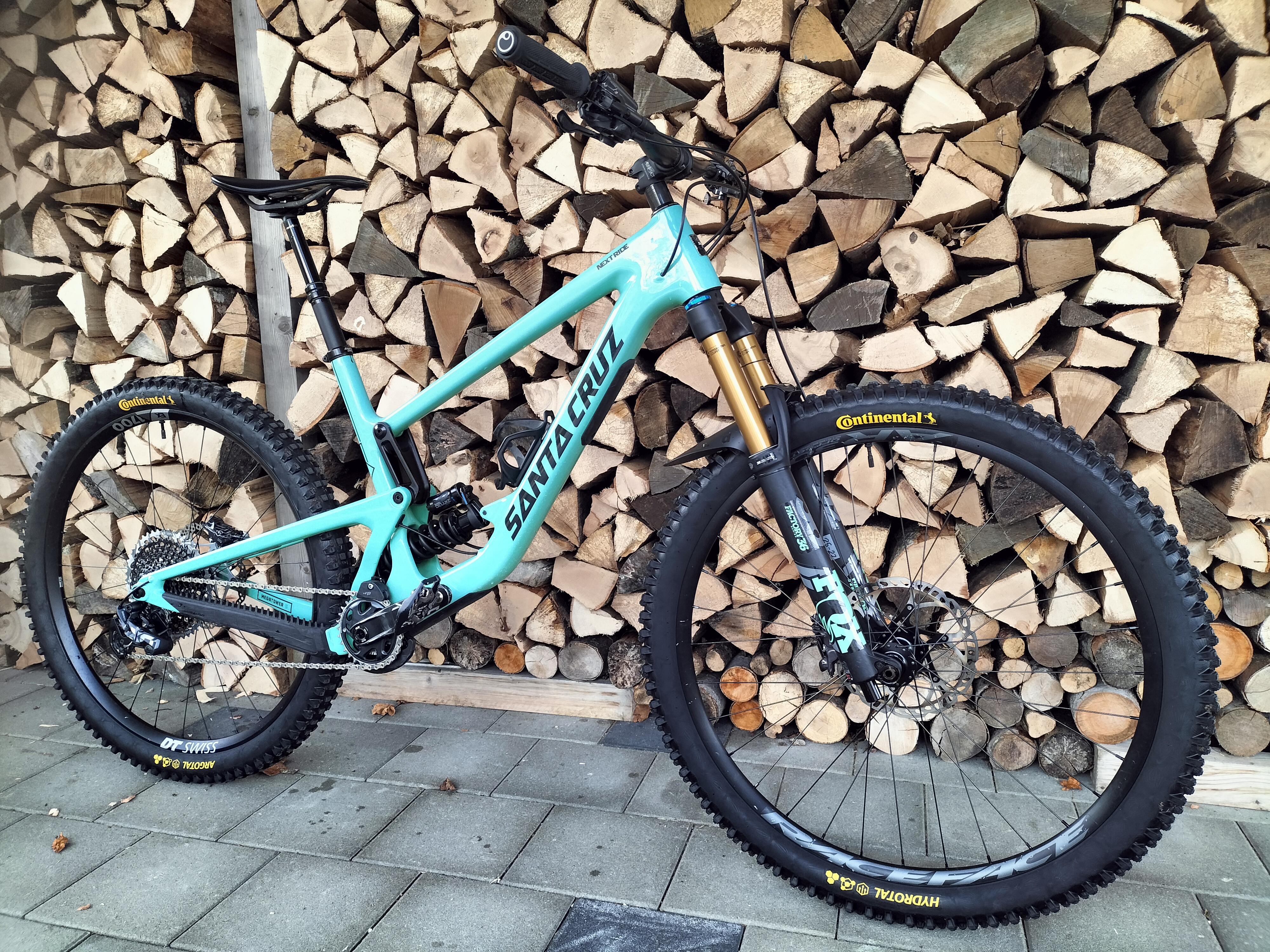 2019 Santa Cruz Megatower C kit S en vente Occasion, Bleu, X