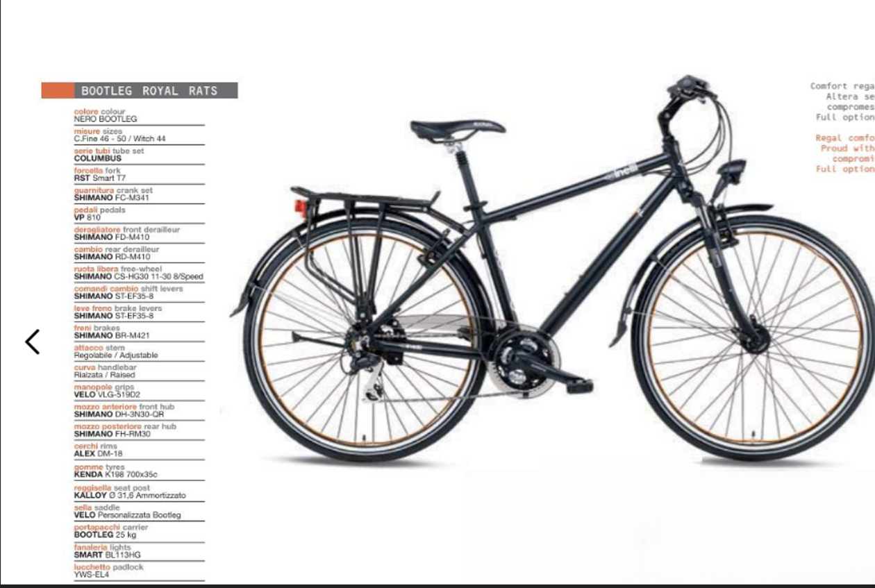 Cinelli Bootleg Royal Rats for sale - Used, Black, 53cm - Zurich