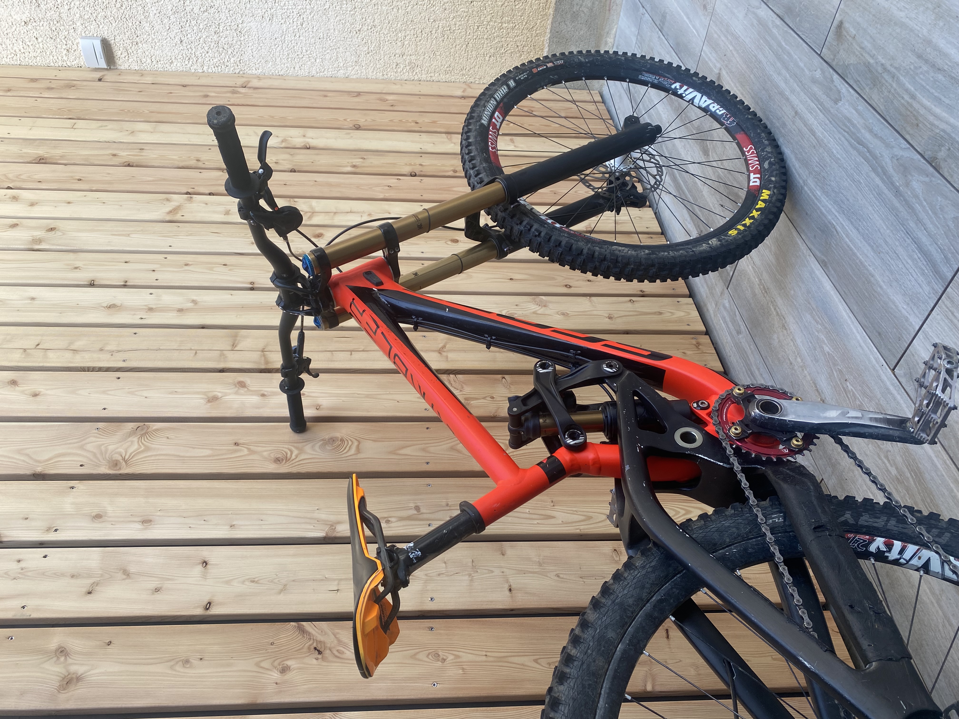 Scott Gambler 730 Scott Bikes Orange 2015 SCOTT Gambler 710 For