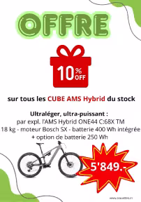 Cube AMS Hybrid ONE44 C:68X TM 400