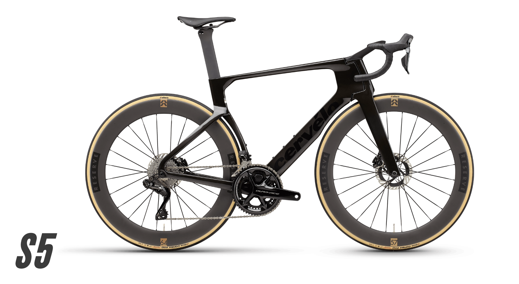 2026 Cervélo S5 Dura-Ace Di2 in Vendita Nuovo, Bianco, 54cm