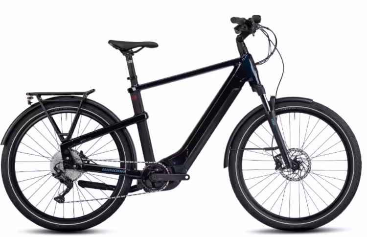 WINORA Yakun 10 Low City E-Bike (27,5" | I750Wh | Dunkelblau)