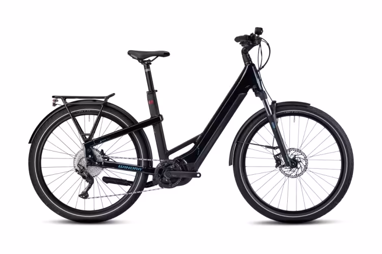 WINORA Yakun 10 Low City E-Bike (27,5" | I750Wh | Dunkelblau)