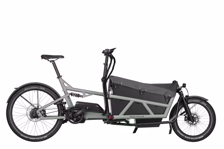 Riese & Müller Load4 60 Touring Cargo 725Wh/Kiox300 Tundra Grey Matt (Hohe Seitenwnde M/Persening/Gx/Rx)