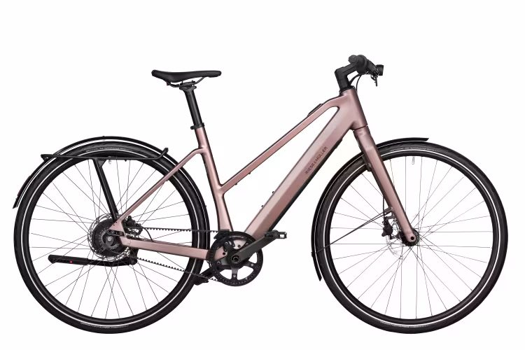 Riese & Müller Ubn Seven 45Cm Vario Ride60 430Wh/Led Hub Rose (Suspension Kitgepcktrgerrahmenschloss)