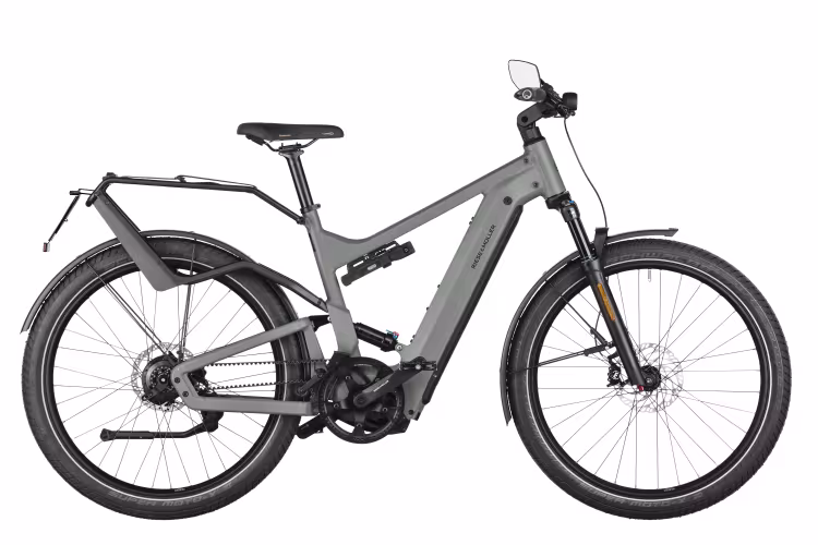 Riese & Müller Delite4 51Cm Gt Touring Gx Cx 750Wh/Kiox300 Tundra Grey Matt (Foxgepcktrgerrx Chip)