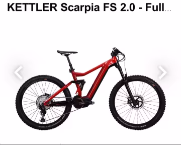 Kettler Alu-Rad Scarpia Fs2
