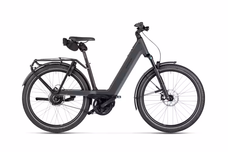 Riese & Müller Elektrovelo & Mller Nevo5 Automatic Kiox 500 800Wh Comfort Kit 50Cm Slate Grey