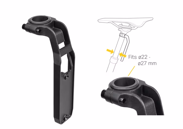 TOPEAK DP Mount, Dropper Post Halterung für 27.2-31.6mm Durchmesser