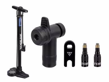 Topeak JoeBlow Roadie & TurboFlow Valve Combo - Bundle