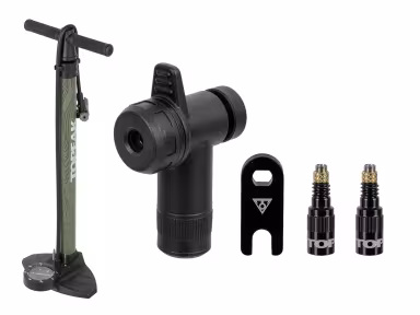 Topeak JoeBlow Mountain II & TurboFlow Ventil - Bundle