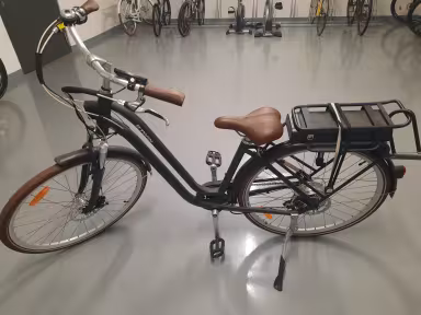 BTWIN City Avec Porte-Bagages