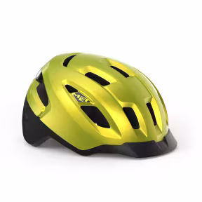 MET Helm Urbex Mips, Lime Gelb Metallic, Glaenzend, M