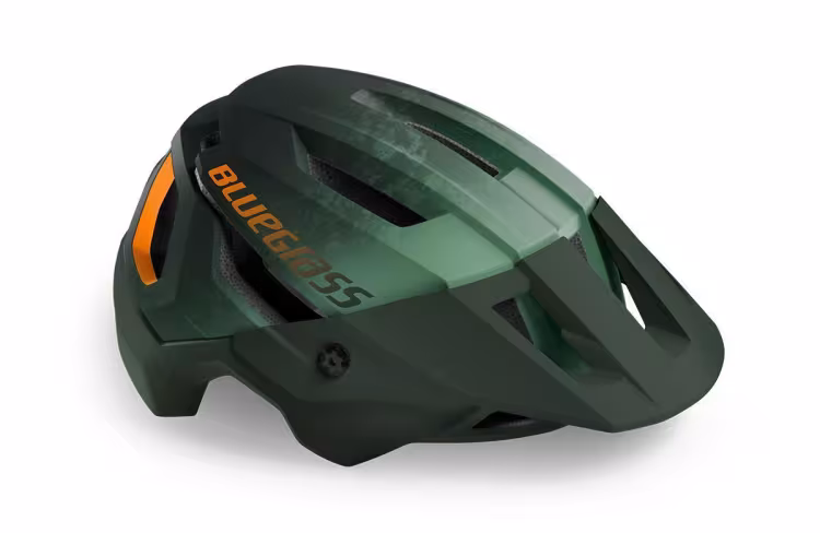 Bluegrass Casco Rogue Verde Arancione, Opaco, S