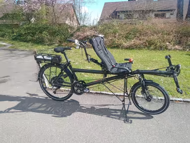 Hase Bikes Pino Steps Tandemfahrrad Mit Elektroantrieb