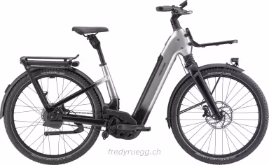 Cannondale Tesoro Auto Tiefeinstieg L Silber