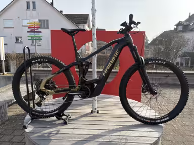 Haibike Allmtn Cf 8 Black/Gold-Gloss 750 Wh Akku