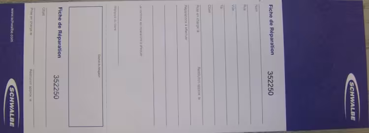 Schwalbe Repair Cards French