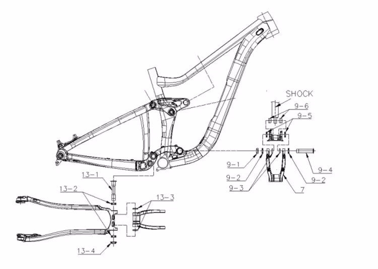 Giant Lower Linkage Bearing Set for Reign Advanced