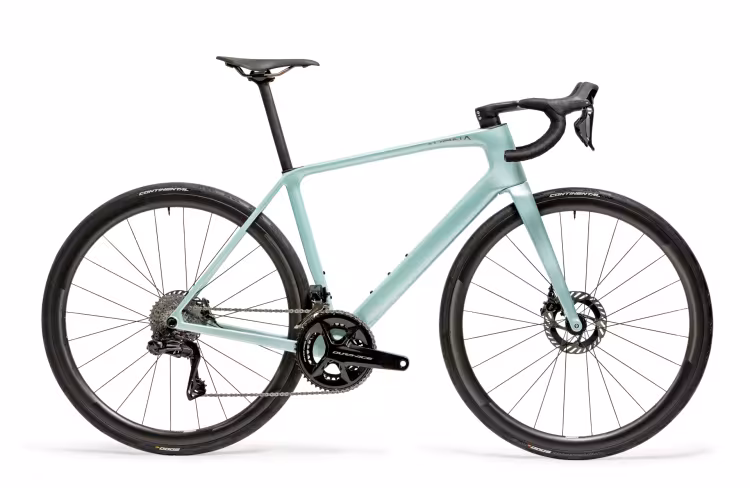 Avona Rennrad Velum 57Cm Teal Dura Ace Dt Swiss Erc 1100