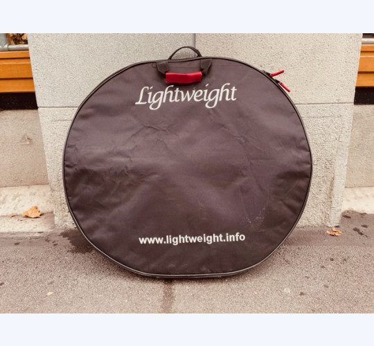 Lightweight, Radsatz Tubular "Standart C", inkl. Bereifung u. Radtasche mit Zubehör. OCC.