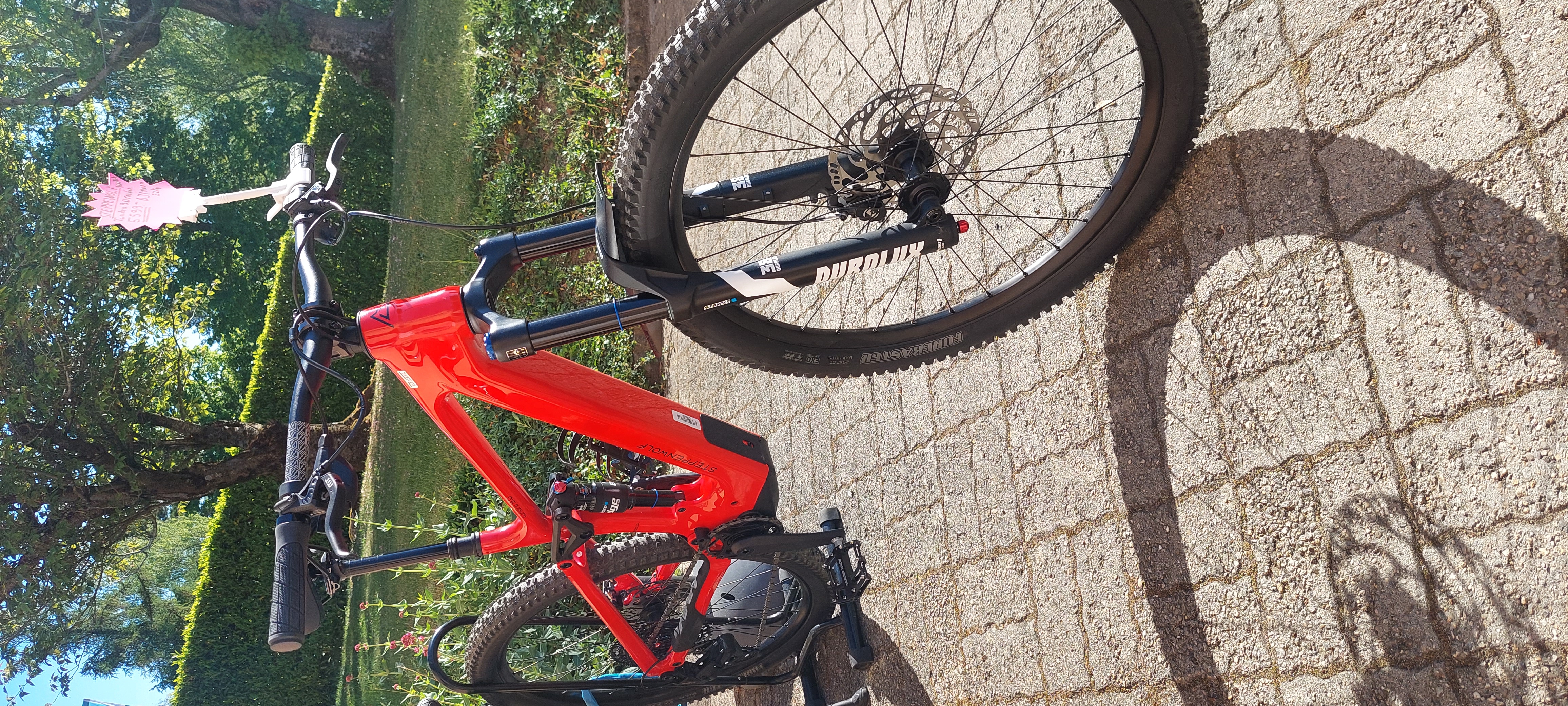 mtb flat pedals Vortex Composite Flat Pedal, Sealed Bearing, Replaceable Pins, Rebuildable MTB Pedals, Brown