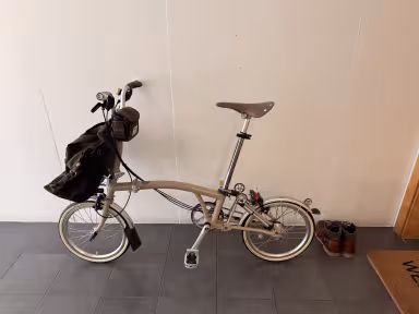 Brompton X Barbour