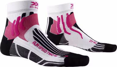 X-SOCKS Women Run Speed two Arctic White/Opal Black