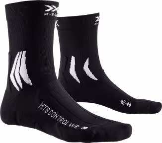 X-SOCKS MTB Control WR opal black/arctic white