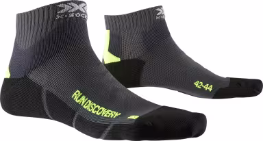 X-SOCKS Run Discovery charcoal/phyton yellow/black