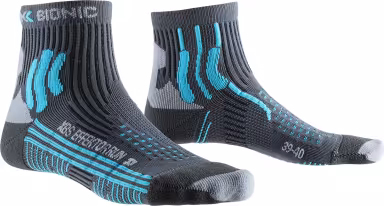 X-SOCKS Women Effektor Running Charcoal/Effektor Turquoise