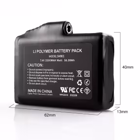 SAVIOR Extra Battery 5200 mAh for the Jacket Black