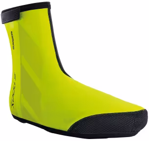 Shimano couvre-chaussures unisexe VTT S1100X H2O jaune fluo