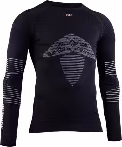 X-BIONIC MEN Energizer 4.0 Shirt LG SL opal black/arctic white