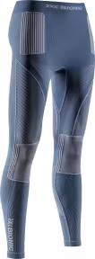 X-BIONIC Pantalons Women Energy Accumulator 4.0 bleu minéral/blanc arctique