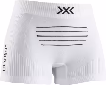X-BIONIC Women Invent 4.0 LT shorties arctic white/dolomite grey
