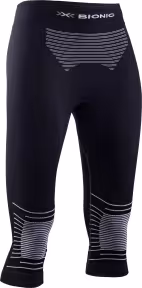 X-BIONIC Women Energizer 4.0 Pantalons 3/4 opal noir/arctique blanc