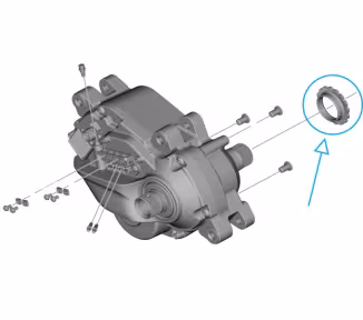 Shimano anello di sicurezza per DU-EP801 / DU-EP600