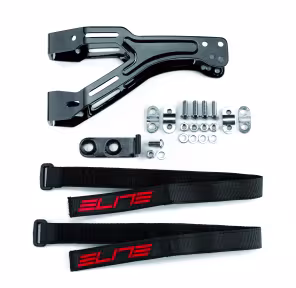 Elite supporto per borraccia Skekane in alluminio nero