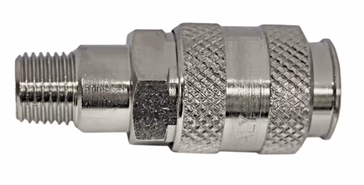 AZE Kupplung mit Aussengewinde 1/4"