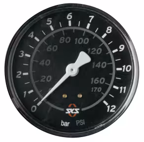 SKS manometro Q63 mm 12 bar
