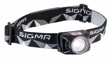 Sigma lampada frontale Headled II USB LED nera
