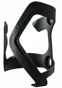 PRO portabottiglie in alluminio nero-trasparente