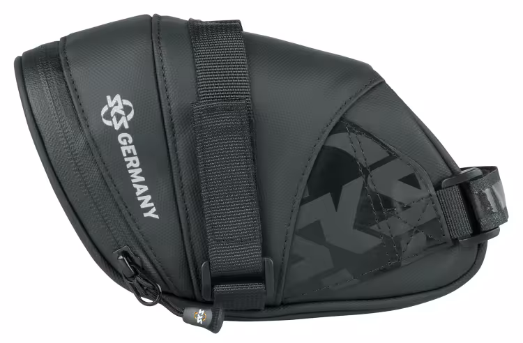 SKS Satteltasche Explorer Straps 500 mit Klettverschluss schwarz
